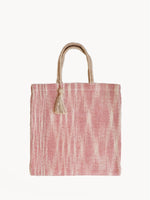 Load image into Gallery viewer, Nadi Jute Tote Bag - Red
