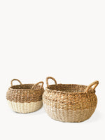 Load image into Gallery viewer, Ula Floor Basket - Natural
