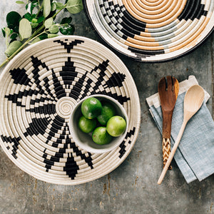 Boutique Cactus Blossom Woven Bowls