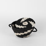 Load image into Gallery viewer, Woven Pot with Lid - Medium
