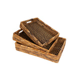 Load image into Gallery viewer, Banana Leaf Nesting Tray Set
