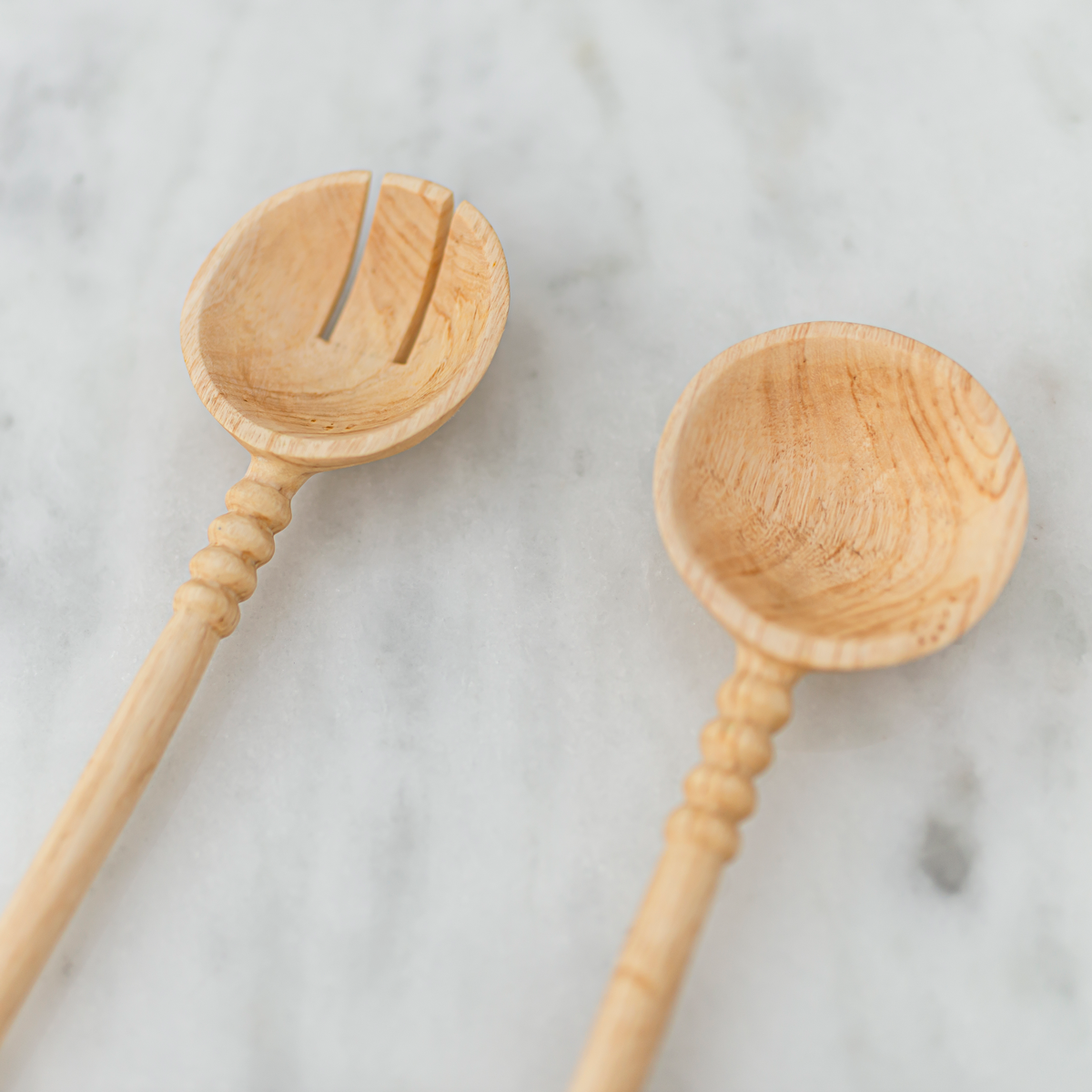 Hand Carved Wooden Spoon - Donna Jean Serving Spoons