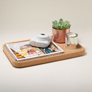 Modern Home Cork Tray (Rectangular)