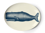 Load image into Gallery viewer, Scrimshaw Oval Whale Tray
