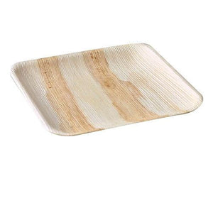 Palm Leaf Square 10" Inch Plates (Set of 25/50/100) - FREE US Shipping