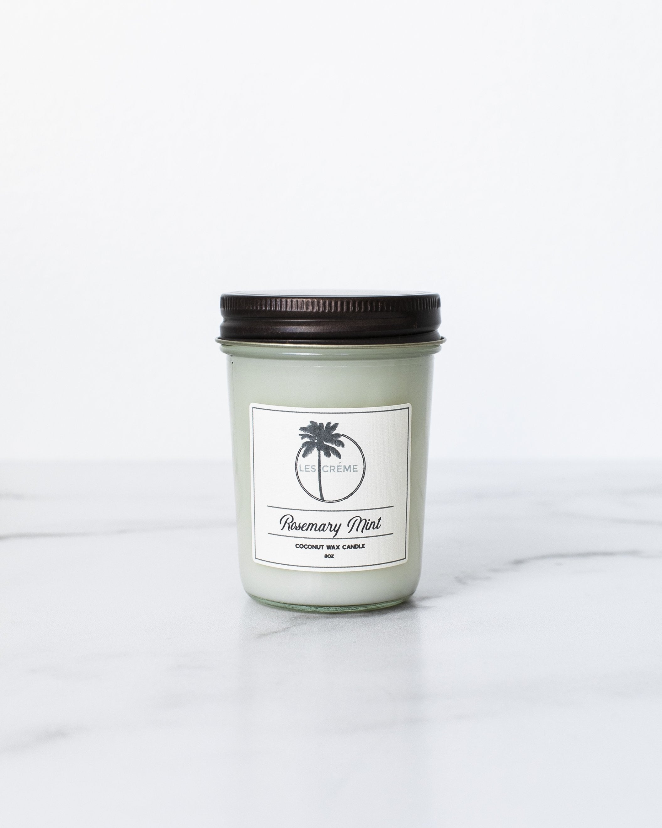 Rosemary Mint Scent Coconut Wax Candle