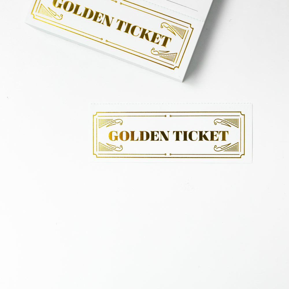 2 month Golden Ticket Chore Charts
