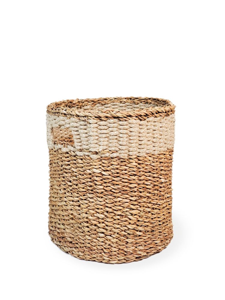 Savar Hamper Basket with Handle - Natural (Set of 3)