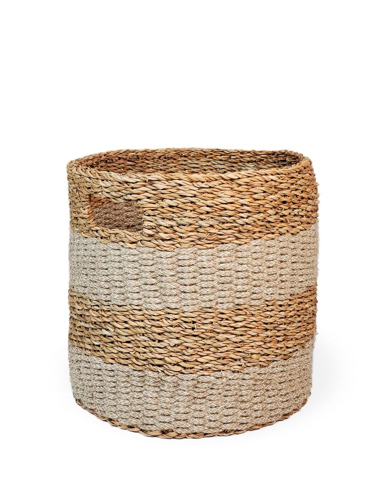 Savar Hamper Basket with Handle - Natural (Set of 3)