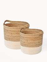 Load image into Gallery viewer, Kata Colorblock basket (Set of 2)
