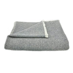 Load image into Gallery viewer, Charcoal Diamond Cashmere Throw
