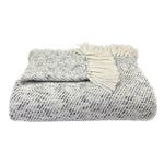 Load image into Gallery viewer, Heathered Gray Alpaca Throw
