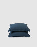 Load image into Gallery viewer, Marcel Linen Pillowcases (Pair) - Adriatic
