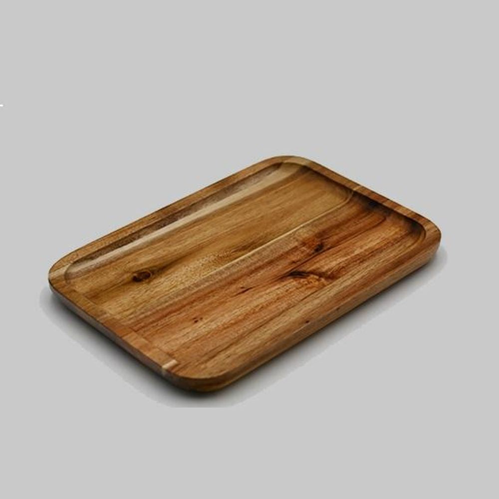 Acacia Serving rectangle tray / dish 10" X 7"