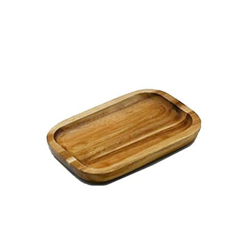 Acacia Serving rectangle tray / dish 6" X 4"