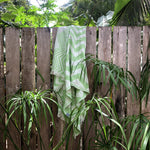 Load image into Gallery viewer, Mersin Eco-friendly Ultra Soft Chevron Towel - Green
