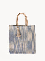 Load image into Gallery viewer, Nadi Jute Tote Bag - Blue
