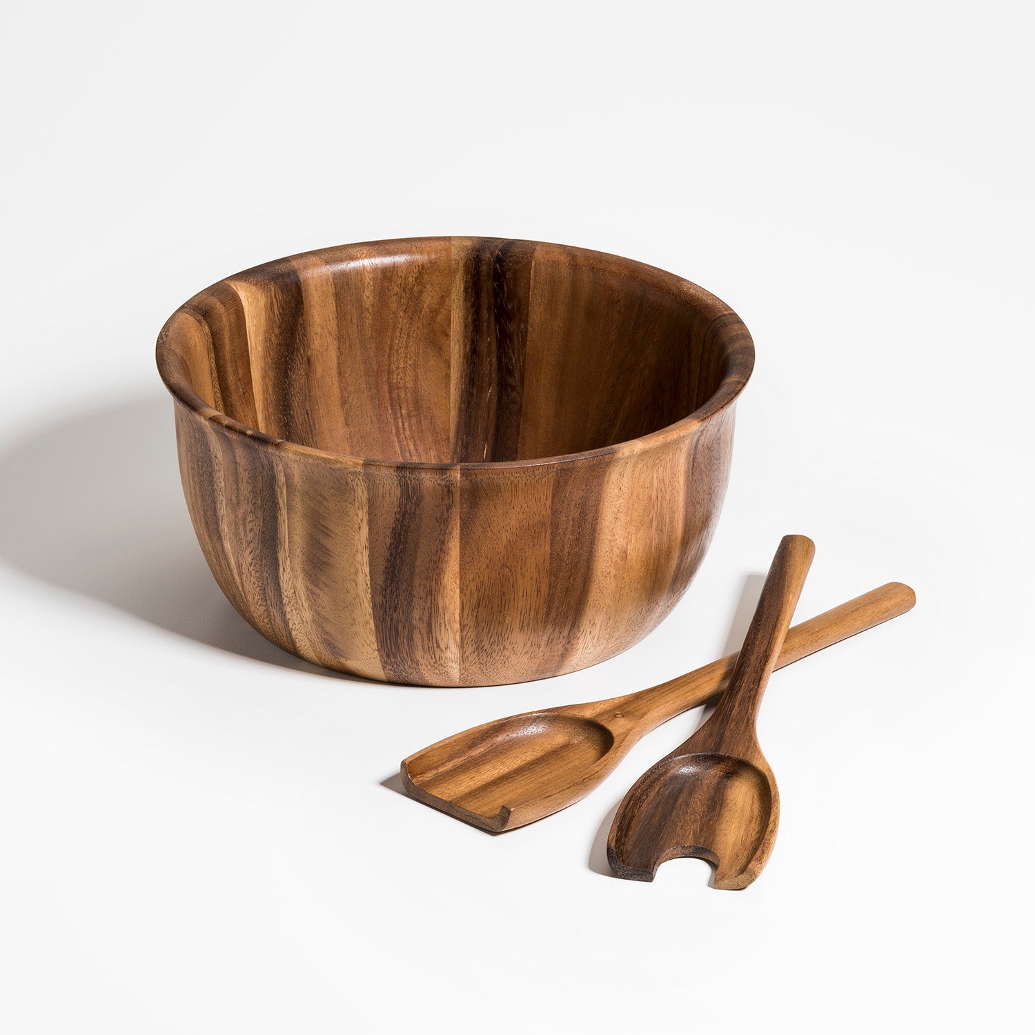 Soro Large Salad Bowl with Servers