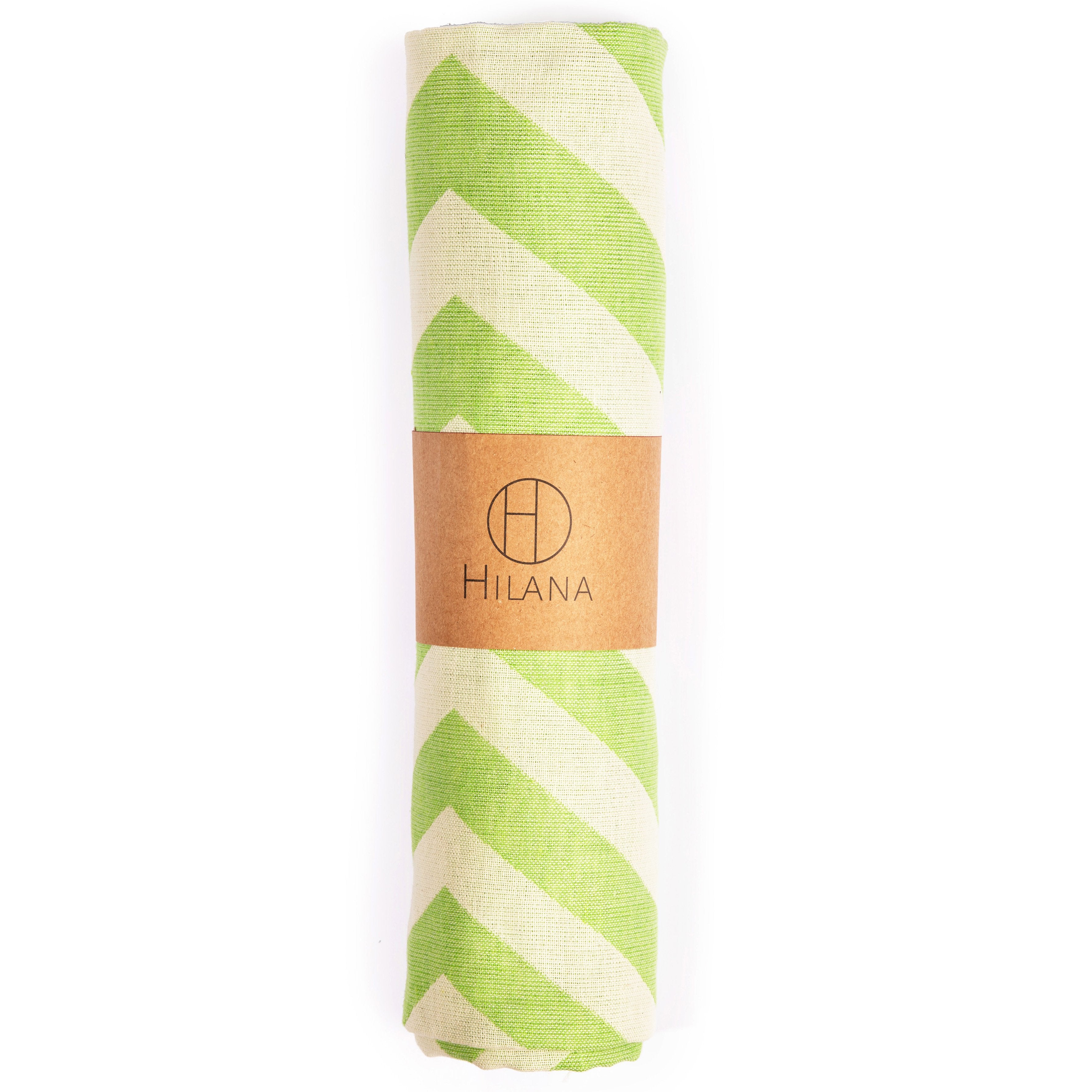 Mersin Eco-friendly Ultra Soft Chevron Towel - Green