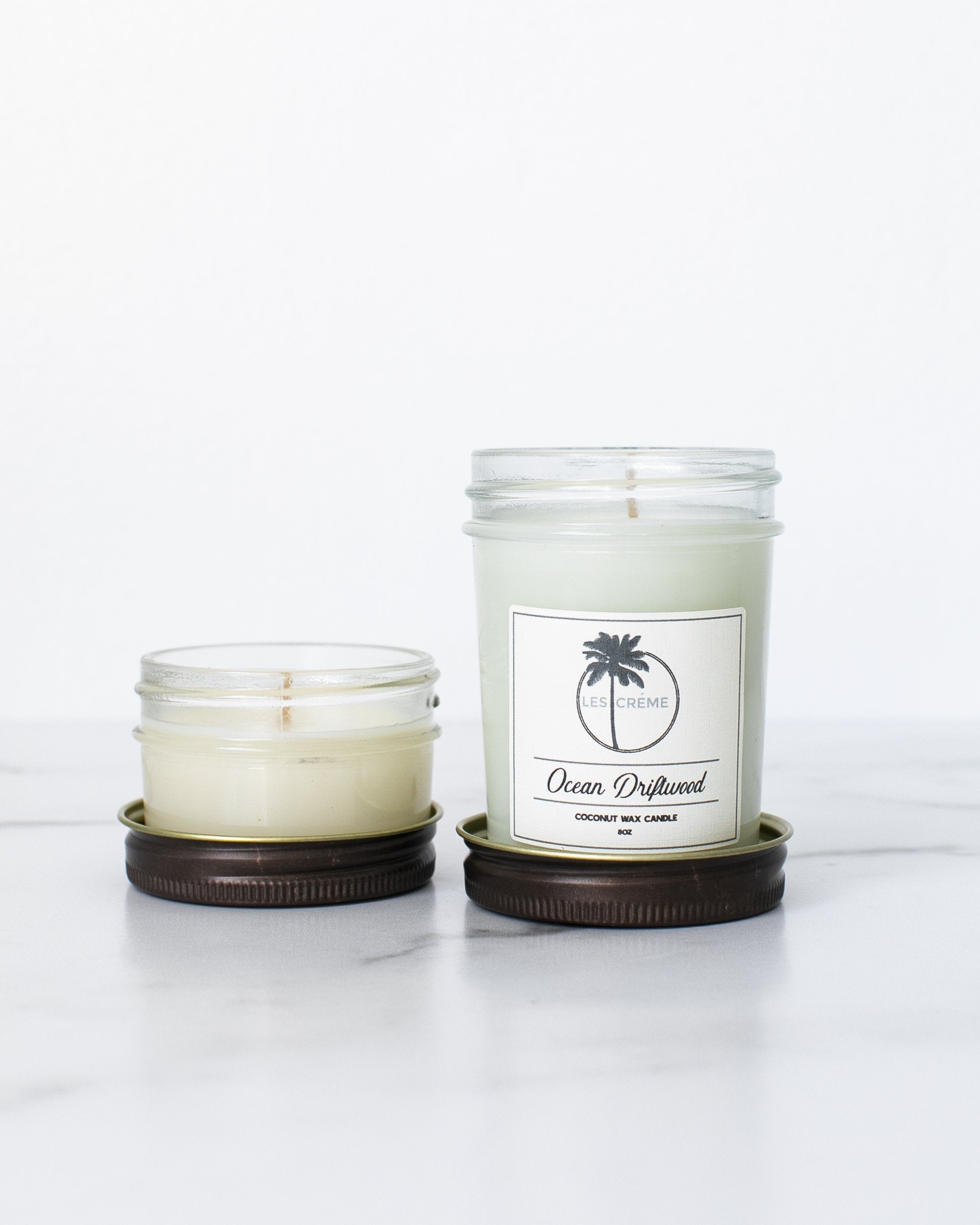 Ocean Driftwood Scent Coconut Wax Candle