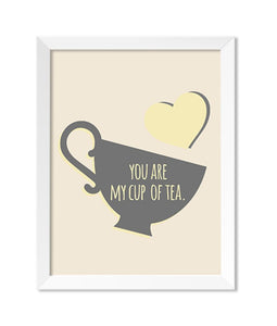 Cup of Tea Art Print